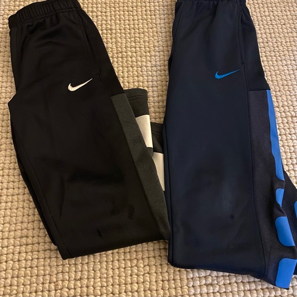 3 pairs Nike Elite pants size small boys black and blue - Picture 4 of 5